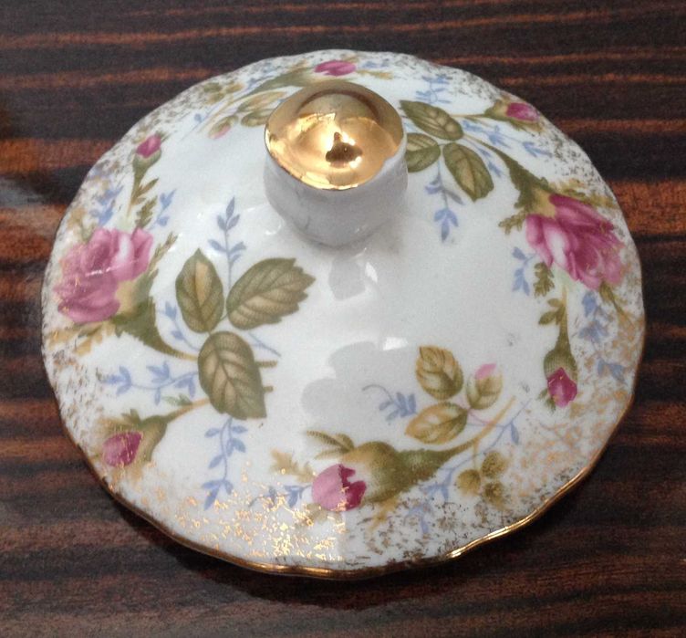 Chodzież Iwona Złota Róża imbryk + świecznik