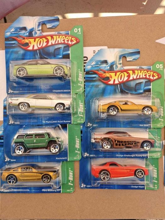 Hot Wheels Super T-Hunt / Treasure Hunt / Expositor de cartelas