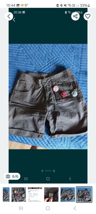 Spodenki damskie rozmiar S