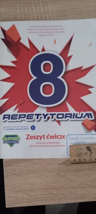 Repetytorium język angielski zeszyt ćwiczeń klasa 8