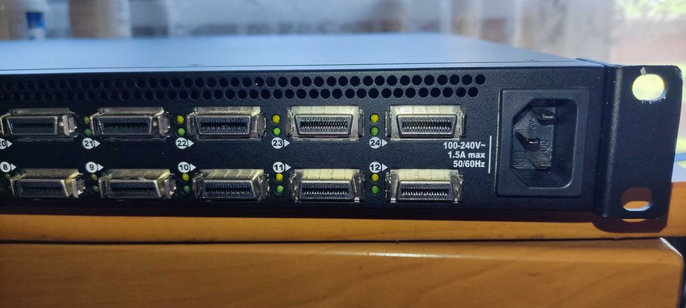 Przełącznik światłowodowy  SFP -  24-Portowy Infiniband  DDR