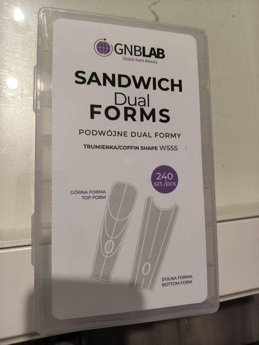 Sandwich Dual forms kształt trumienka