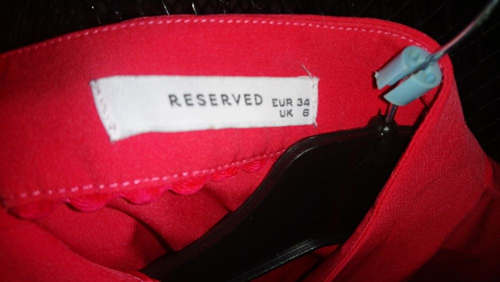 Elegancka sukienka damska Reserved r. 34 stan idealny