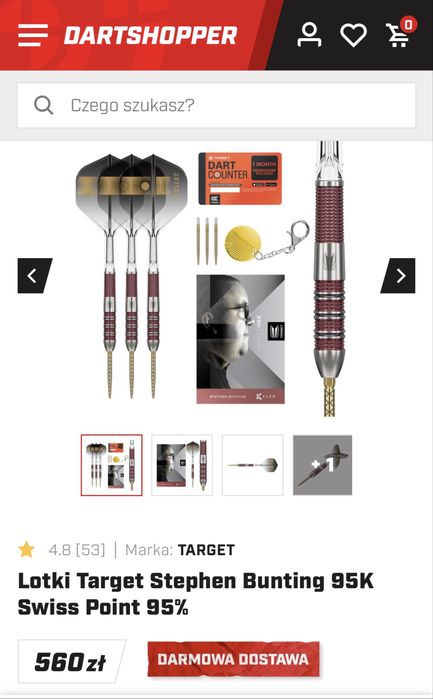 Lotki Target Stephen Bunting 95K 22g