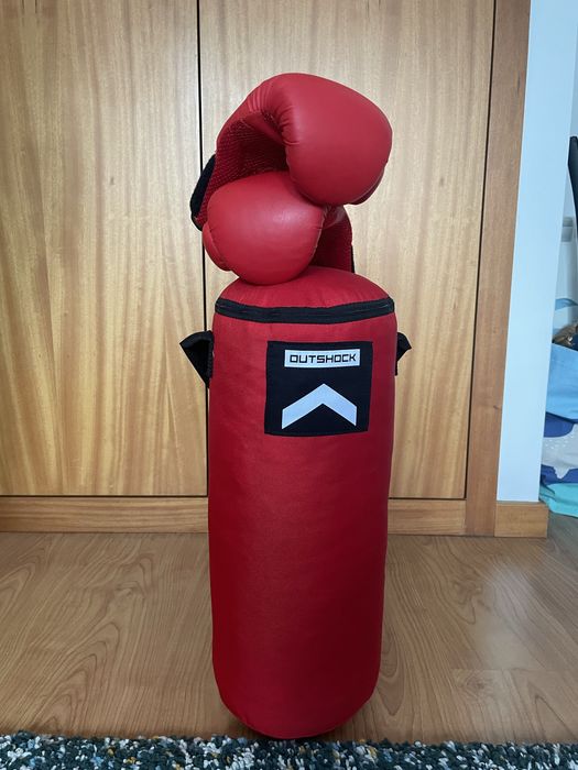 Saco e Luvas de Boxe Criança
