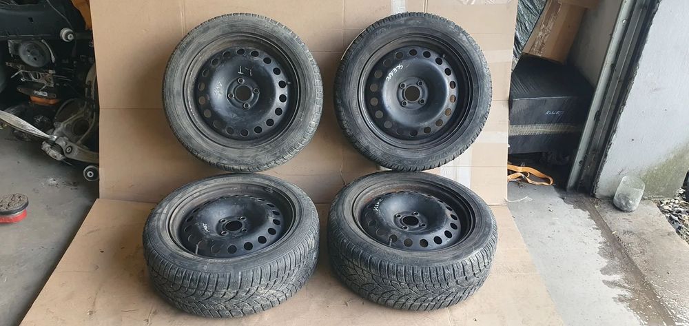 4X felga felgi stalowa koło koła Renault Scenic II 2 4x100 6.5J 205/55 ET49 R16