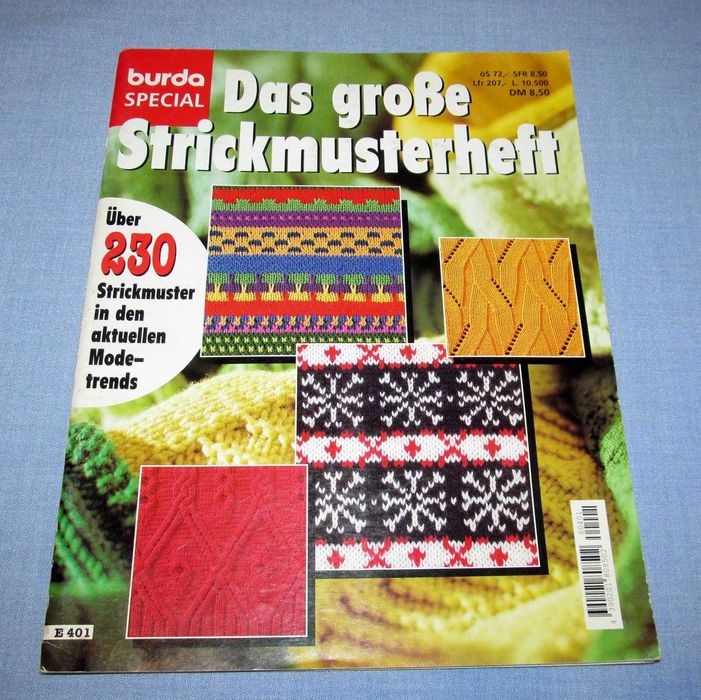 Burda Special - Das große Strickmusterheft 98/99  ponad 230 wzorów