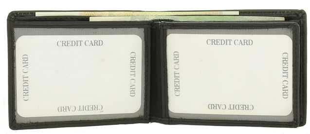 Męski portfel skórzany poziomy Thomas czarny skóra naturalna 100%