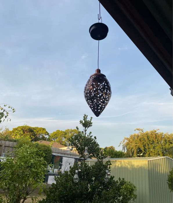 Садовий ліхтар «Крапля», ажурний світильник, лампа, для дачи