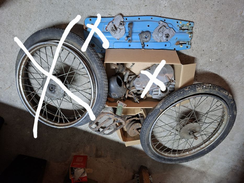 Części romet Ogar 200 205,  komar