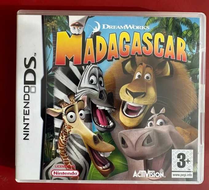 DreamWorks Madagascar nintendo ds portes grátis