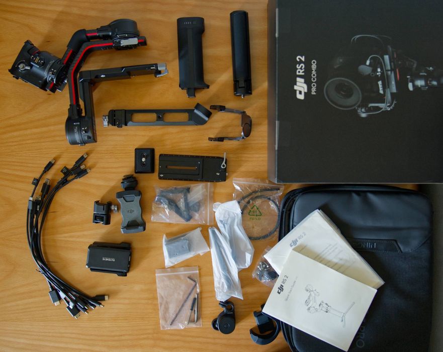 Gimbal/Estabilizador DJI RS 2 Pro Combo (Impecável)