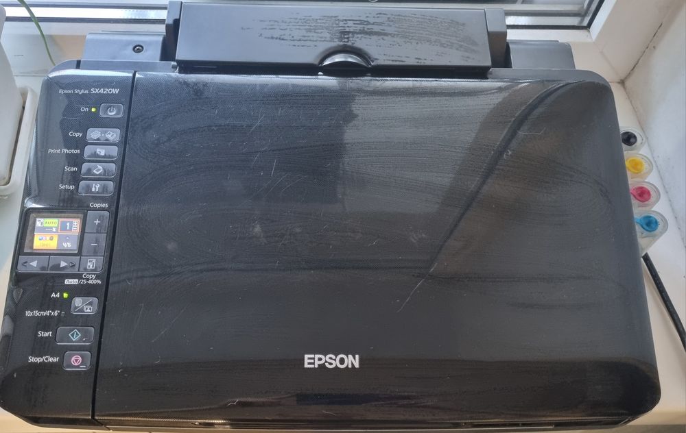 Принтер  Epson Stylus SX420W з СНПЧ
