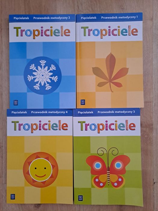 Tropiciele przewodniki metodyczne,  pięciolatek wsip