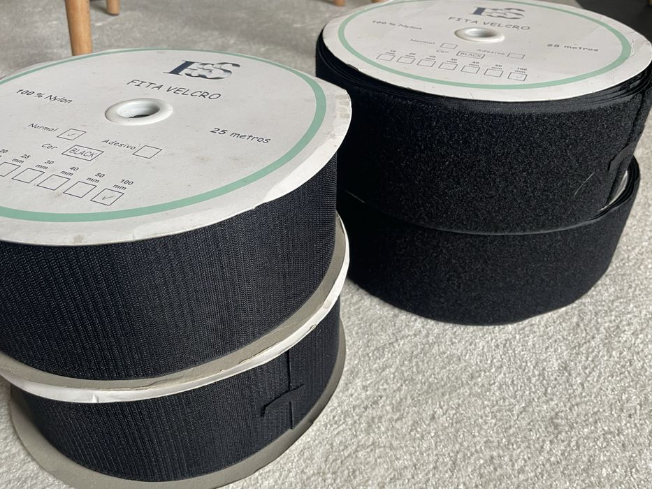 Fita de velcro (10cm x 25m)