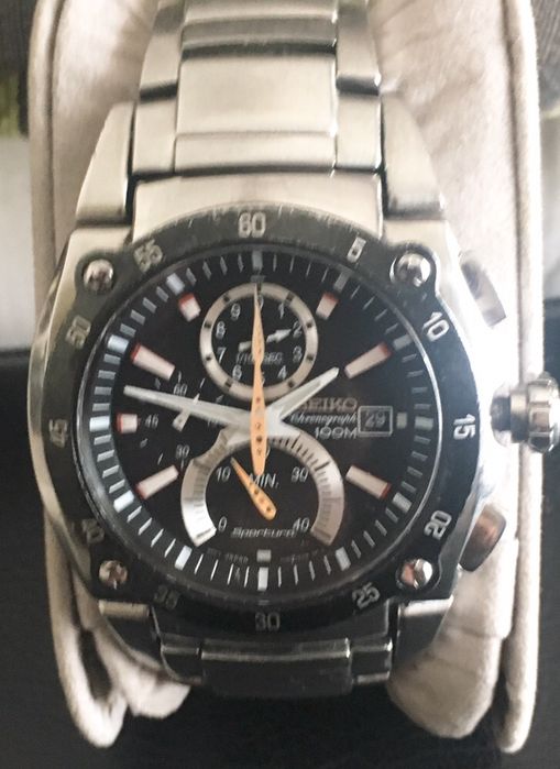 Seiko Sportura Retrograde,raro ,bom estado desportivo