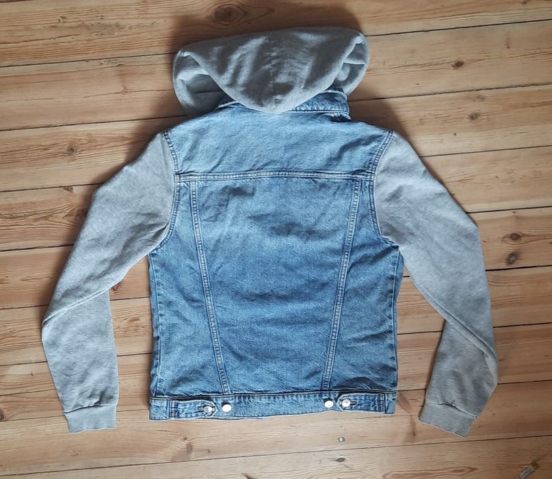 Męska kurtka dżinsowa z kapturem  H&M Divided rozmiar S