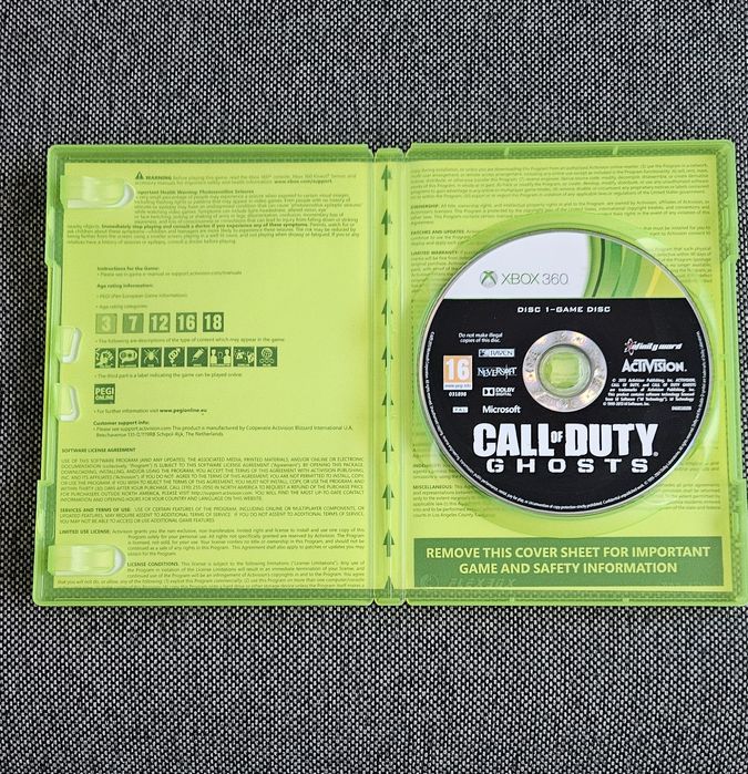 Call of Duty Ghost Xbox 360