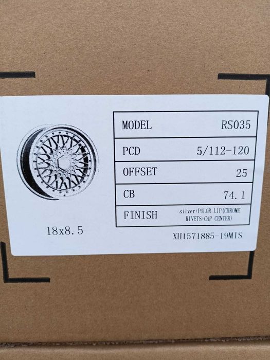 Felgi 18cali BBS Bmw E46 E90 E91 E24 E34 E38 E39 E60 5x120 nr821H