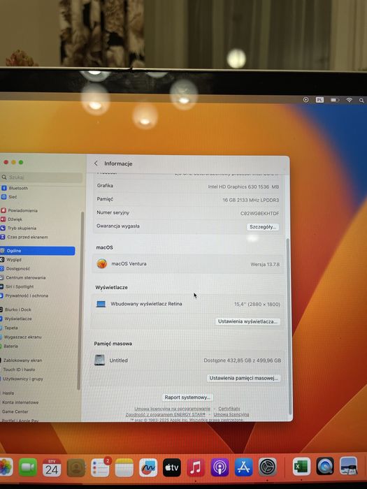 Macbook pro 15 2017 retina