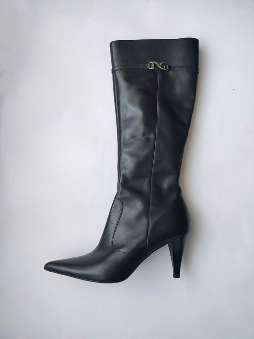 Кожаные сапоги Nero Giardini Италия