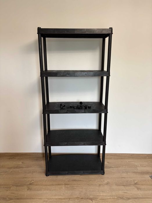 Стелаж 5-ярусний пластиковий гаражний Essentials 85 см x 40 см x 190 см. з Англії