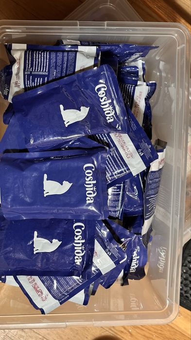 44x Karma mokra dla kota w saszetkach coshida 44 szt x 100g mix smakow