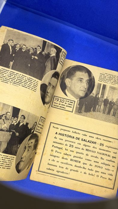Folheto “Salazar – Uma Vida ao Serviço da Nação” (Edição Comemorativa)