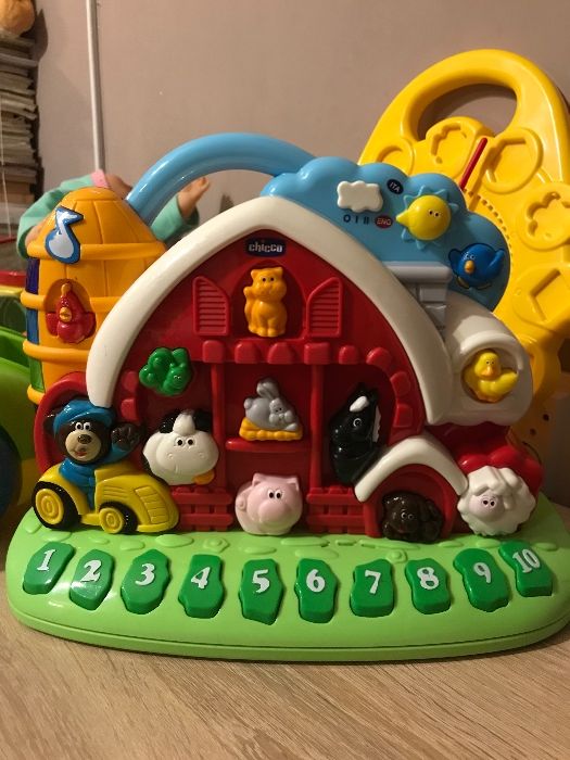Іграшки Chicco Italy розвиваюча Ферма англо-италійська
