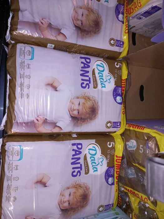 Giga zestaw Dada pants jumbobag pampersy rozmiar 4 8-15 kg super jakoś