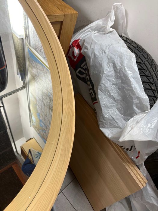 Lustro Ikea Stockholm,okl. dębowa 80cm