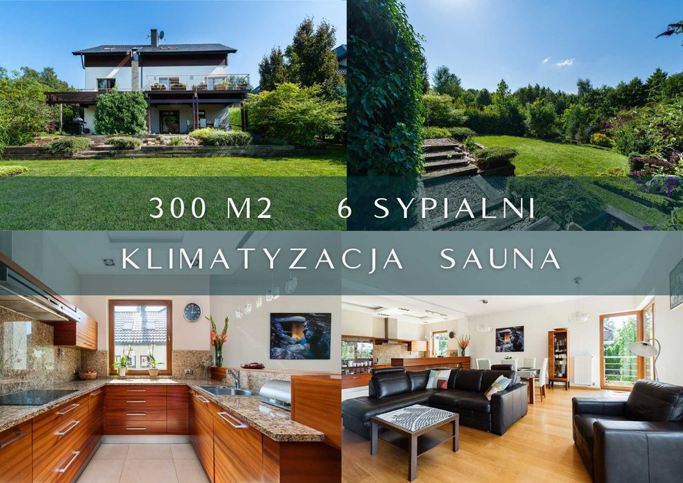 Lusina International School - luksus dom otoczony zielenią KLIMATYZACJA