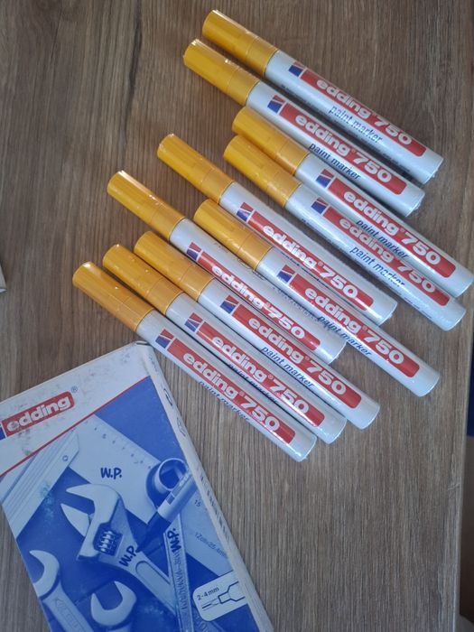 Markery Edding 750 żółte