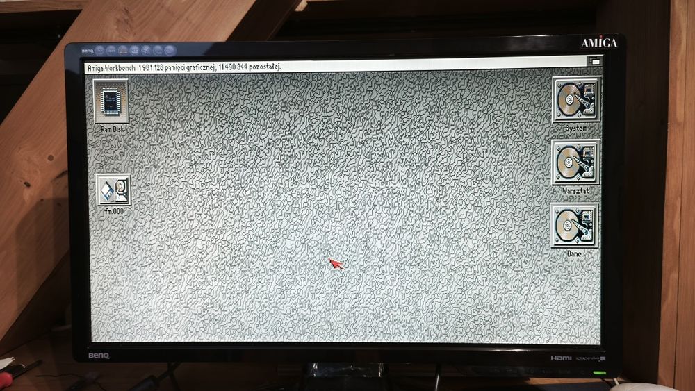 monitor Amiga 15kHz 24 cale FullHD VGA DVI HDMI