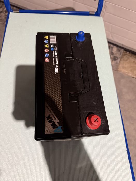 Акумулятор 4Max 12В 100 А·год/800 А (R+ стандартні клеми) 305x175x227