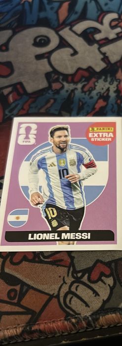 Cromos extra messi e mbappe