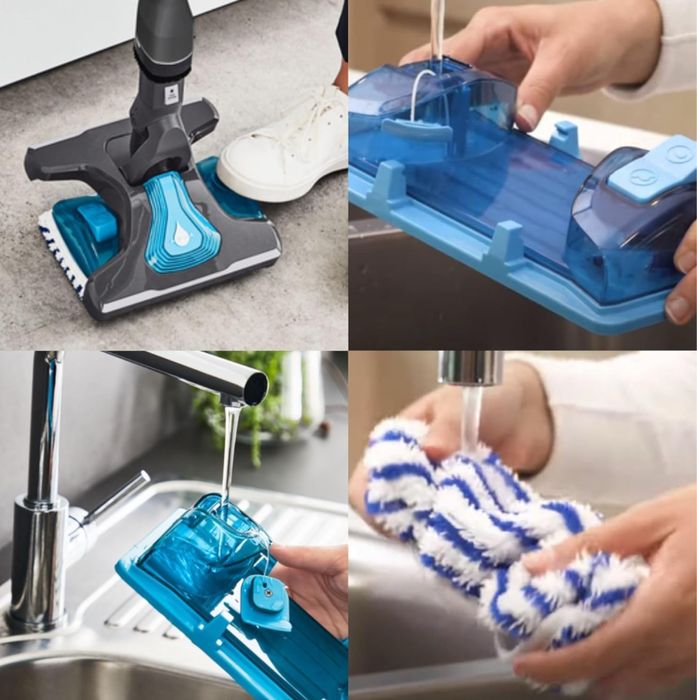 BAIXA ANO NOVO!!! Escova Aqua Head Brush e 2 mopas (Rowenta X-Force)