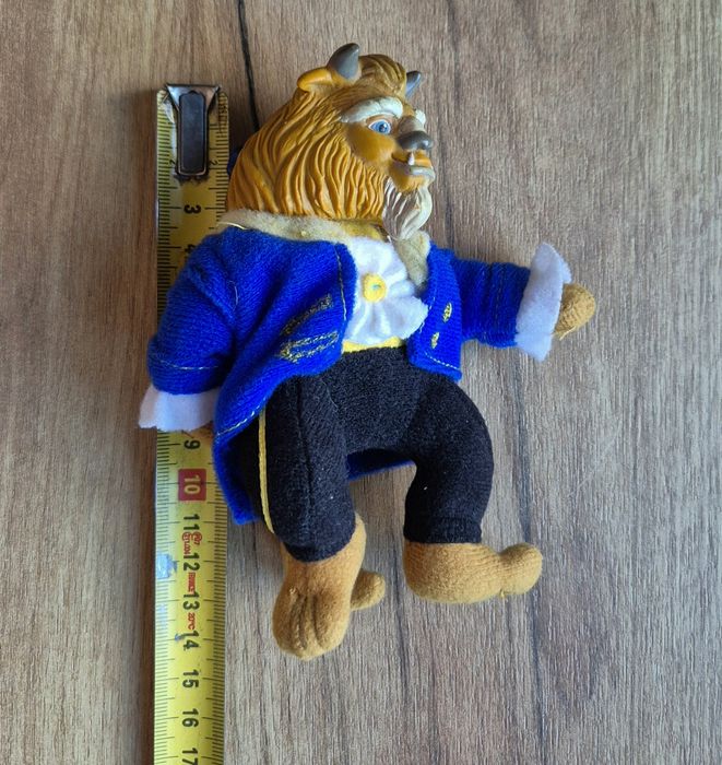 Maskotka retro Disney lata 90 Piękna i Bestia Beast vintage