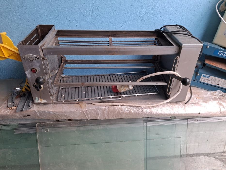 Elektryczny Grill na siłę ze stali nierdzewnej