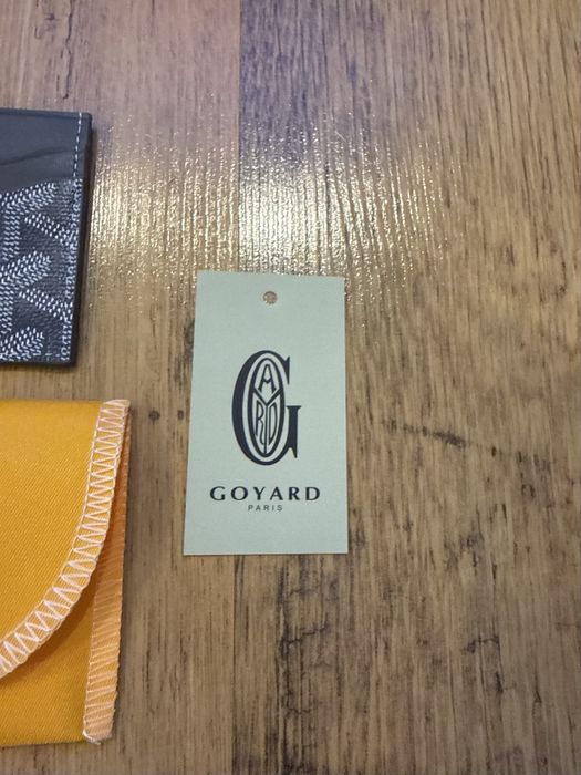Cardholder Goyard Szary