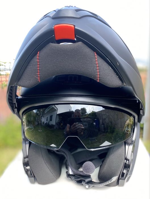 Capacete  modular CMS (Nacional)+ Kit bluetooth