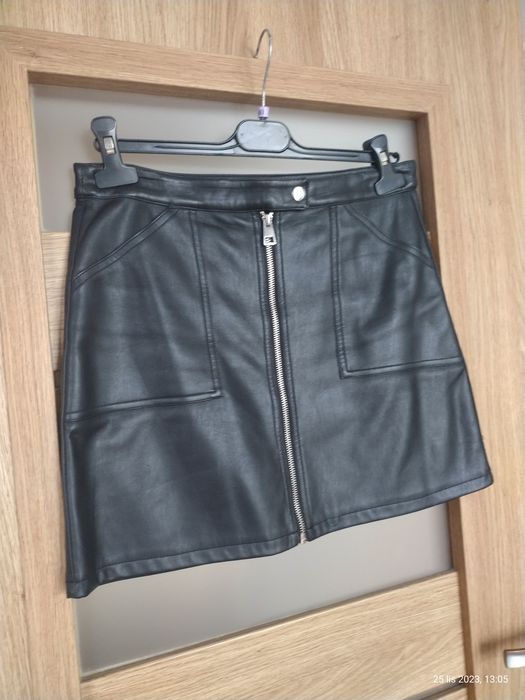 Mini spódnica skórzana