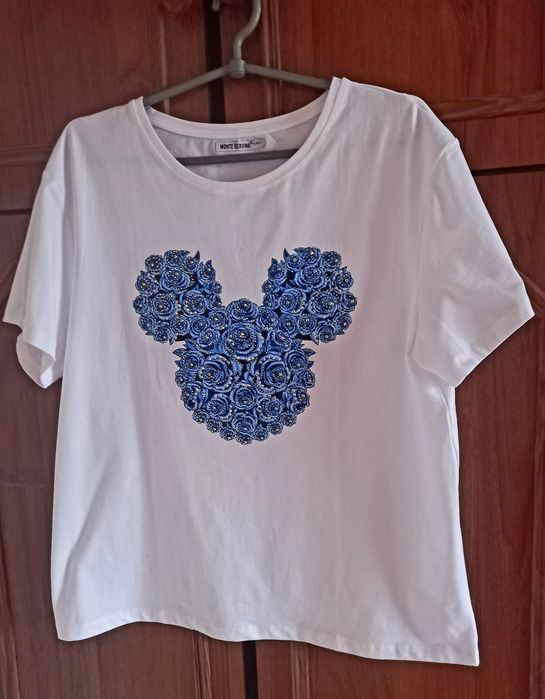 Белая футболка mickey mouse оригинал