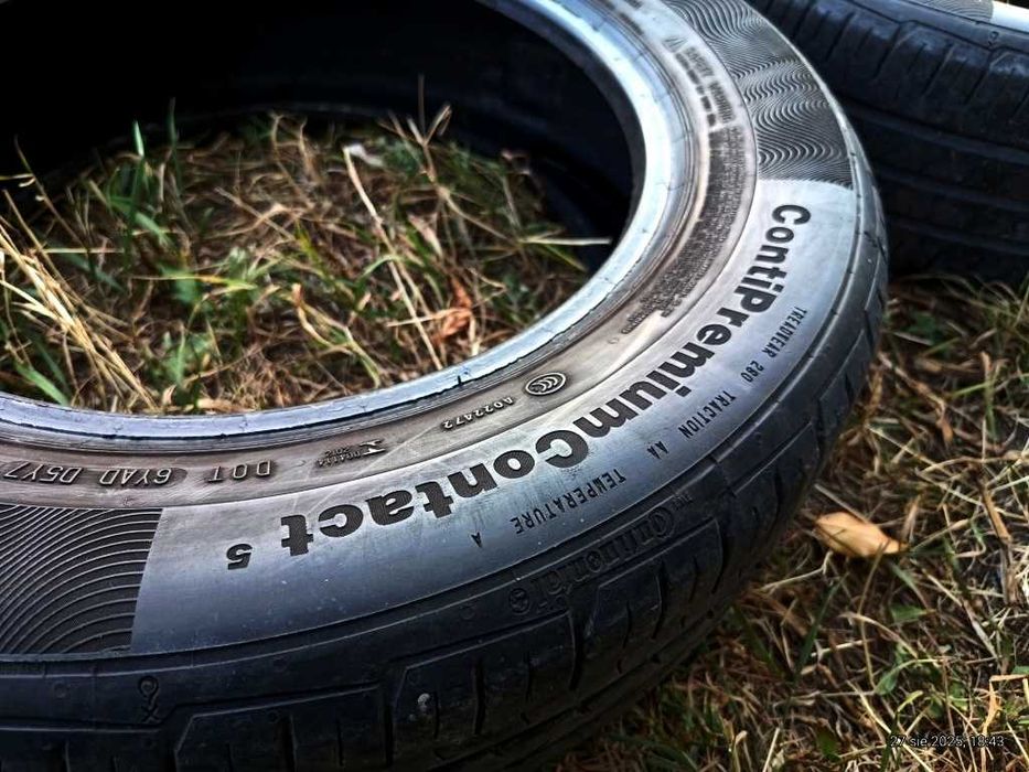 4Opony Letnie 185/65/15 88H CONTINENTAL ContiPremiumContact5 2019r Bieżnik~5mm