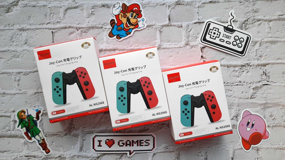 Charging Grip - зарядний пристрій для Joy-Con Nintendo Switch Type-C