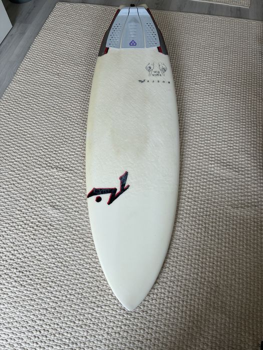 Rusty Twin Fin 5’9