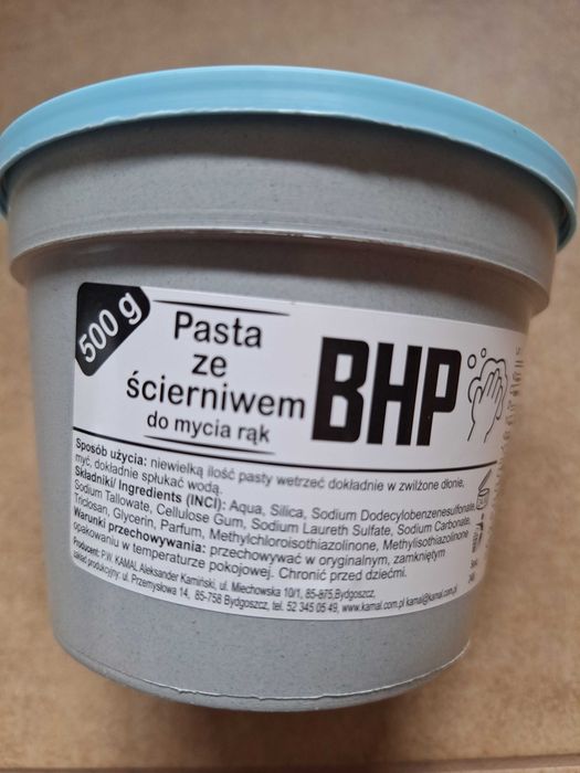 Pasta do mycia rąk