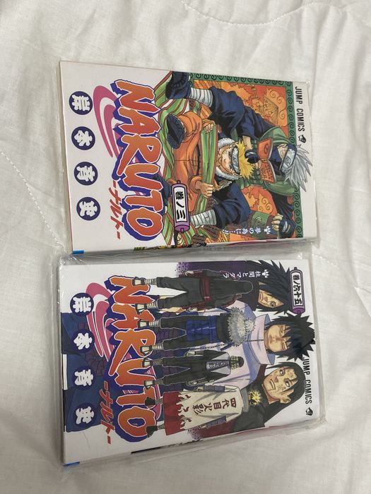 Mangas Naruto em japonês