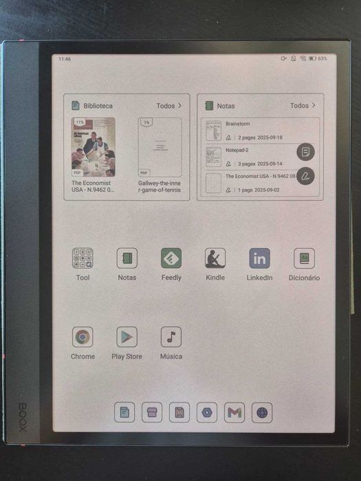 Tablet ePaper a cores BOOX Note Air 4C