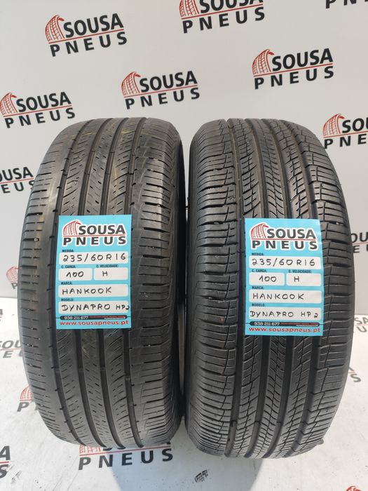 2 pneus semi novos 235-60R16 Hankook - Oferta dos Portes
